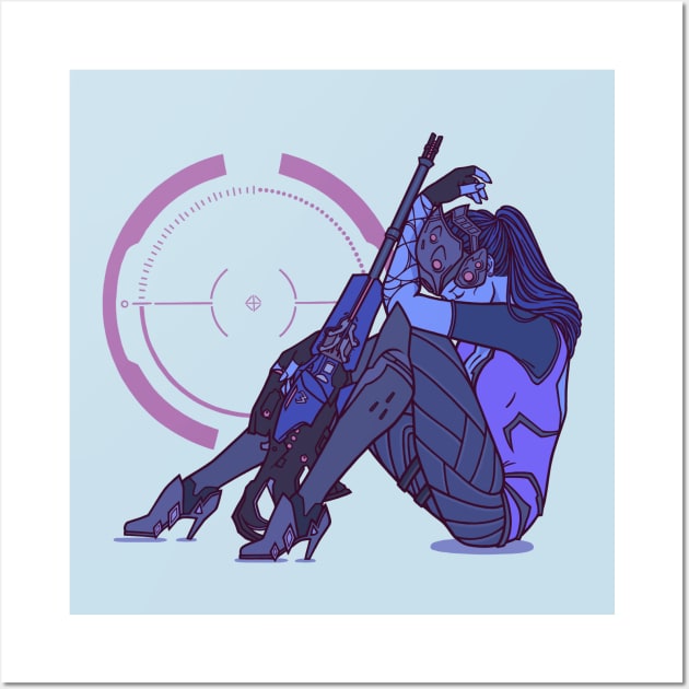 Widowmaker Wall Art by Jennwhale